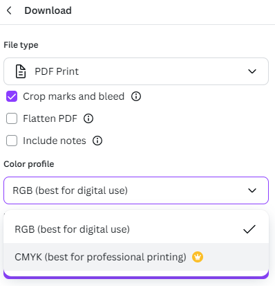 How to add crops and bleeds