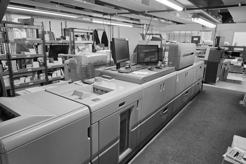 Interiors printed on our digital press in Exeter