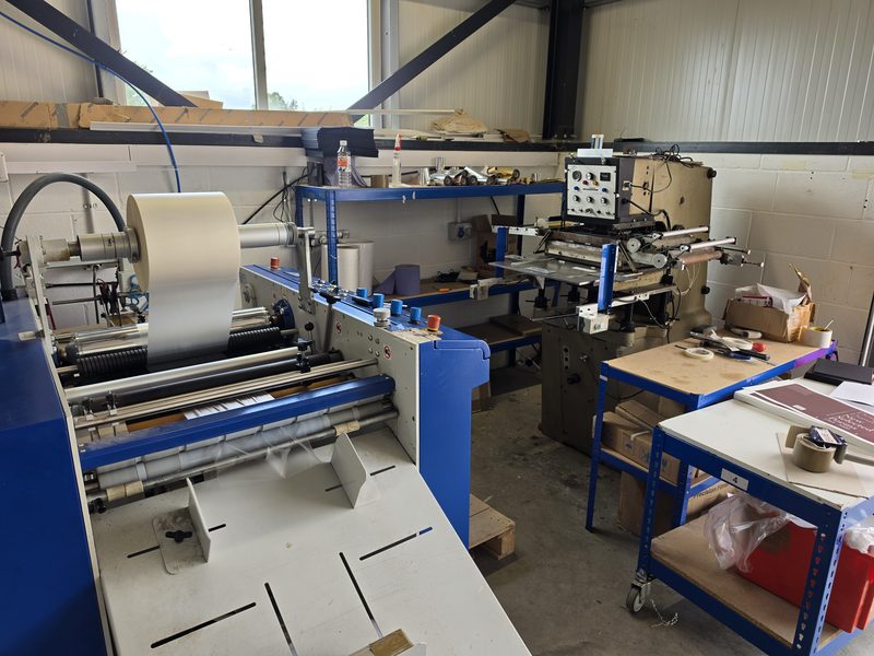 The blocking press in our finishing bay