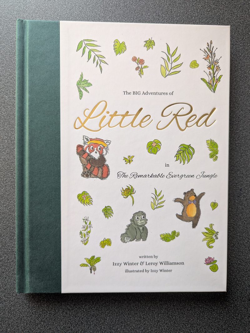 The BIG Adventures of Little Red, printed and bound by Imprint Digital