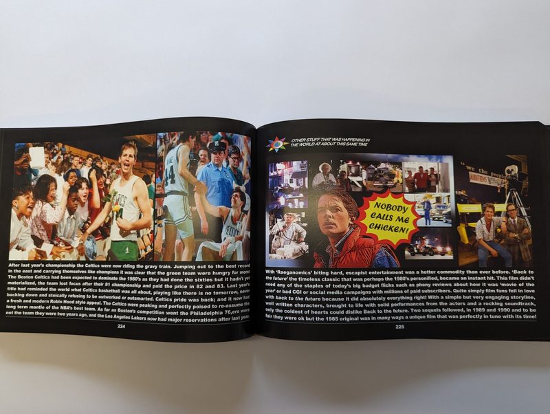 The NBA in the 1980s by Nathaniel Oakley, printed and bound by Imprint Digital