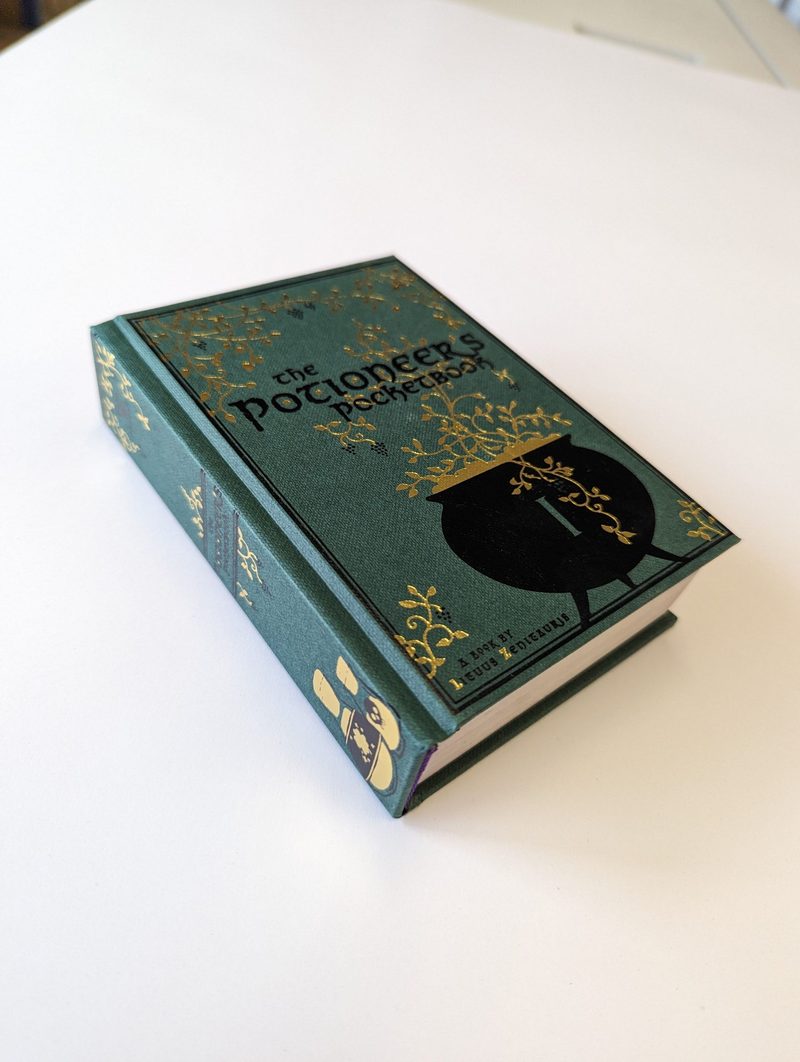 The Potioneer's Pocketbook, printed and bound by Imprint Digital
