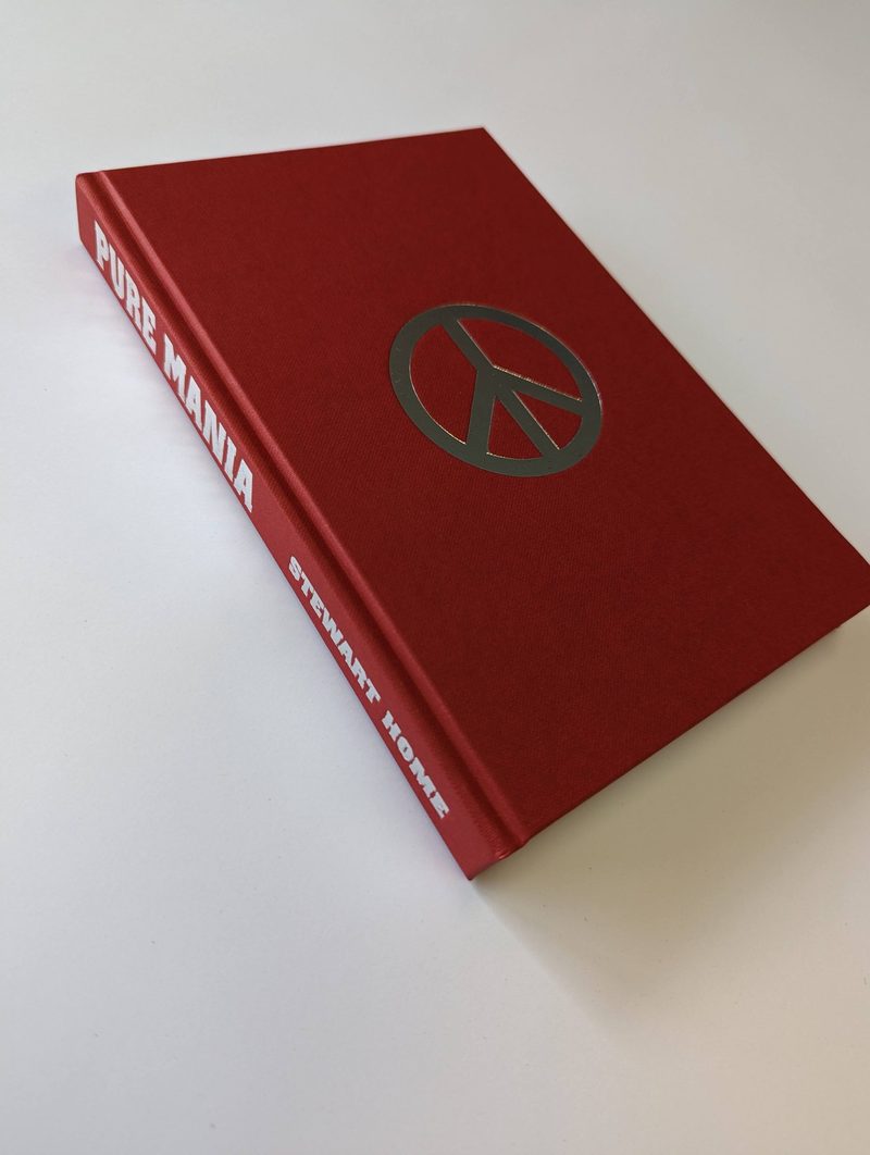 Pure Mania by Stewart Home, printed and bound by Imprint Digital