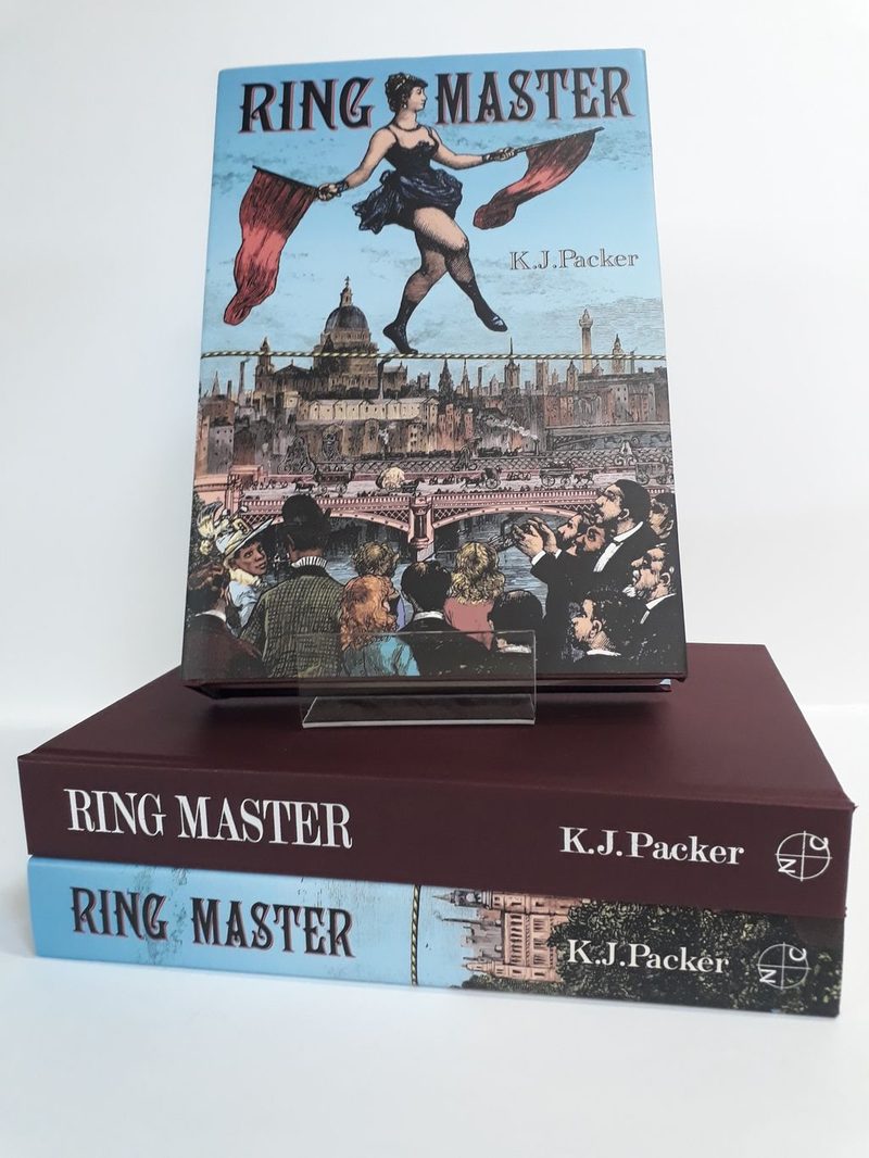 Ring Master by K. J. Packer, printed and bound by Imprint Digital