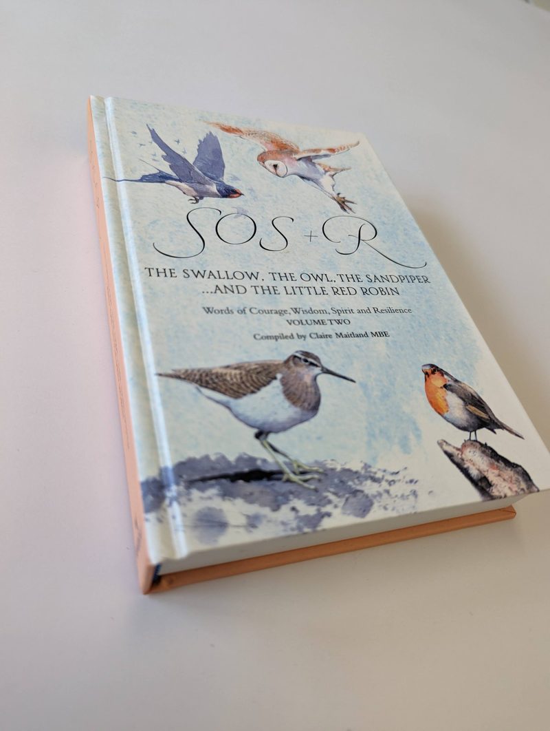 The Swallow, the Owl, the Sandpiper and the Little Red Robin, printed and bound by Imprint Digital