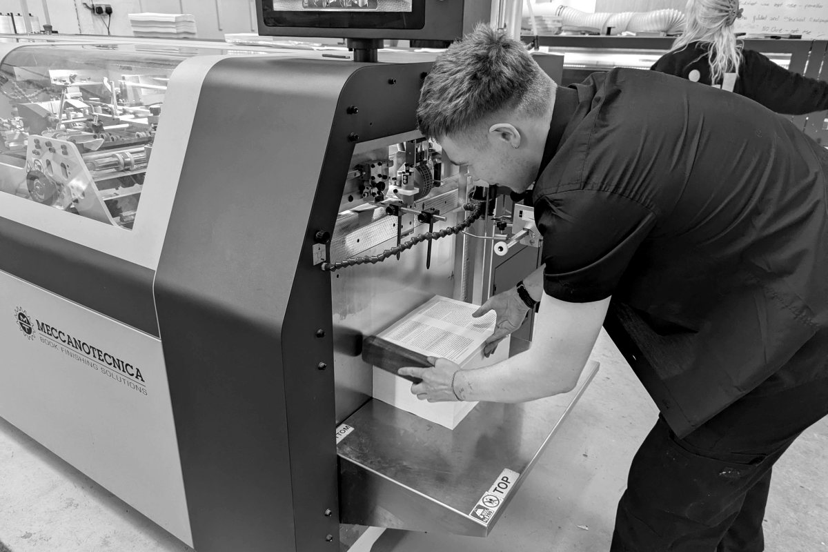 Colouring Book Printing produced at our Exeter bindery
