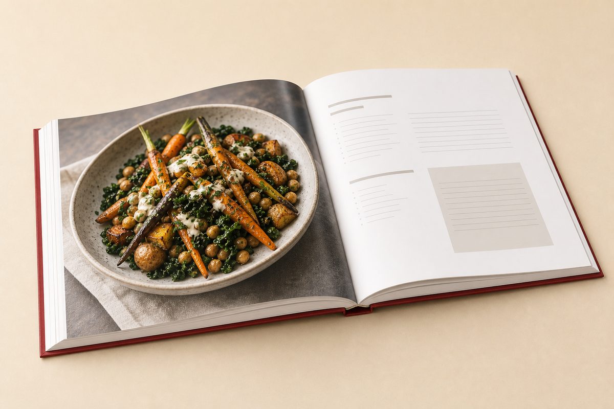Cookbook printing