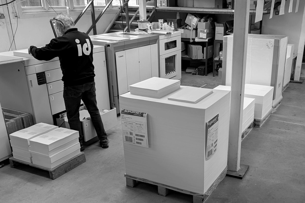 Adult Content Book Printing produced at our Exeter bindery