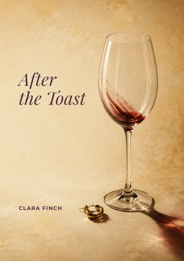 After the Toast, premade Crime & thriller book cover
