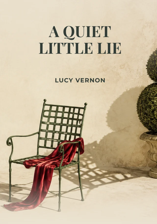 A Quiet Little Lie, premade Thriller book cover