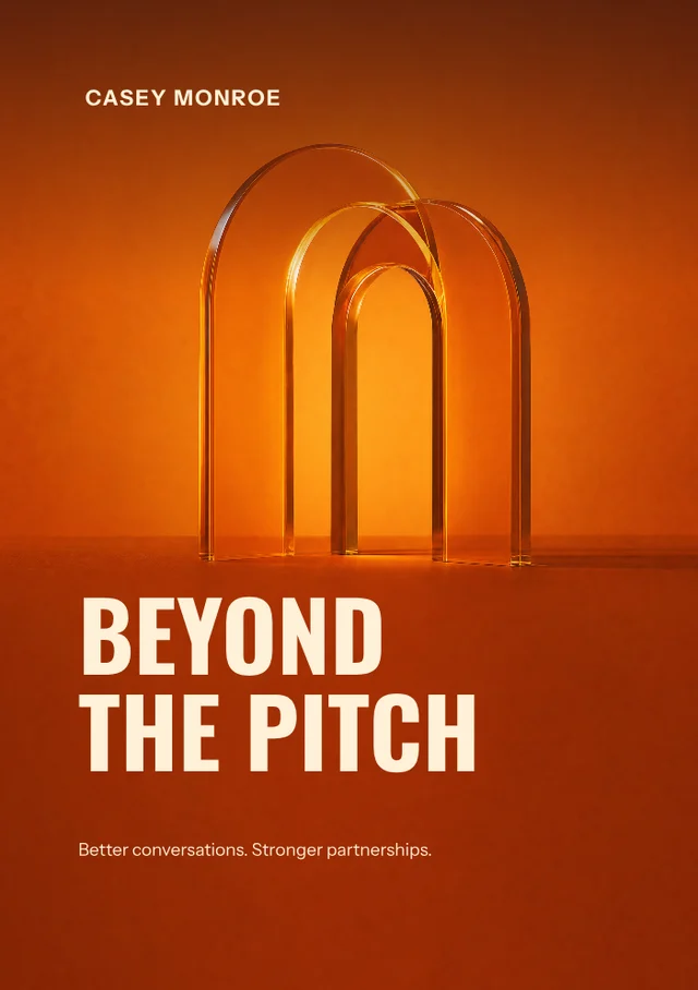 Beyond the Pitch, premade Business · Client relationships book cover