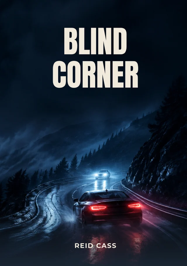 Blind Corner, premade Crime & thriller book cover