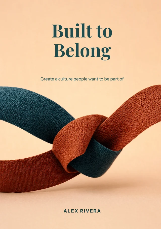 Built to Belong, premade Business · Workplace culture book cover