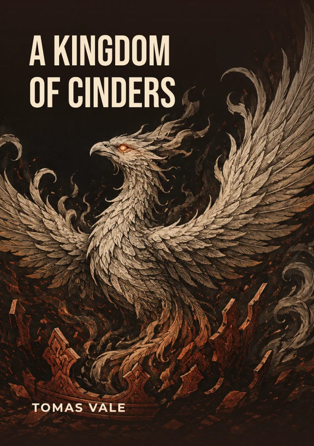 A Kingdom of Cinders, premade Fantasy book cover