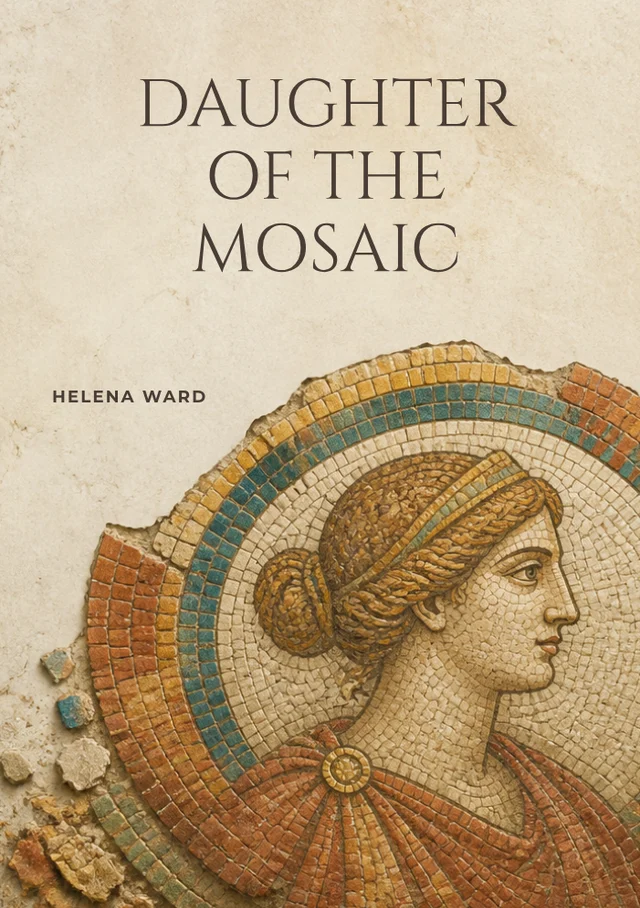 Daughter of the Mosaic, premade Historical fiction book cover