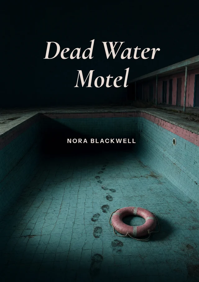 Dead Water Motel, premade Psychological horror book cover