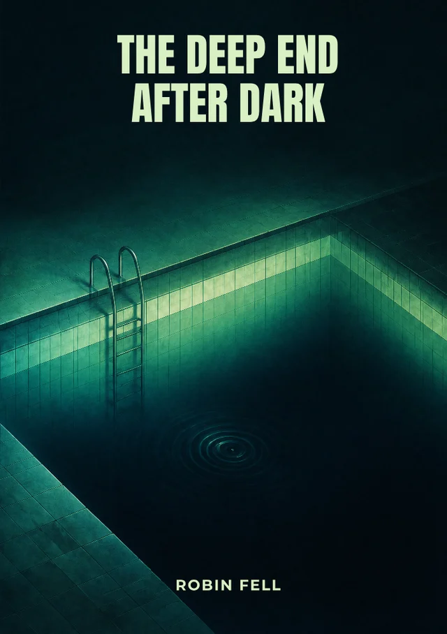 The Deep End After Dark, premade Horror book cover
