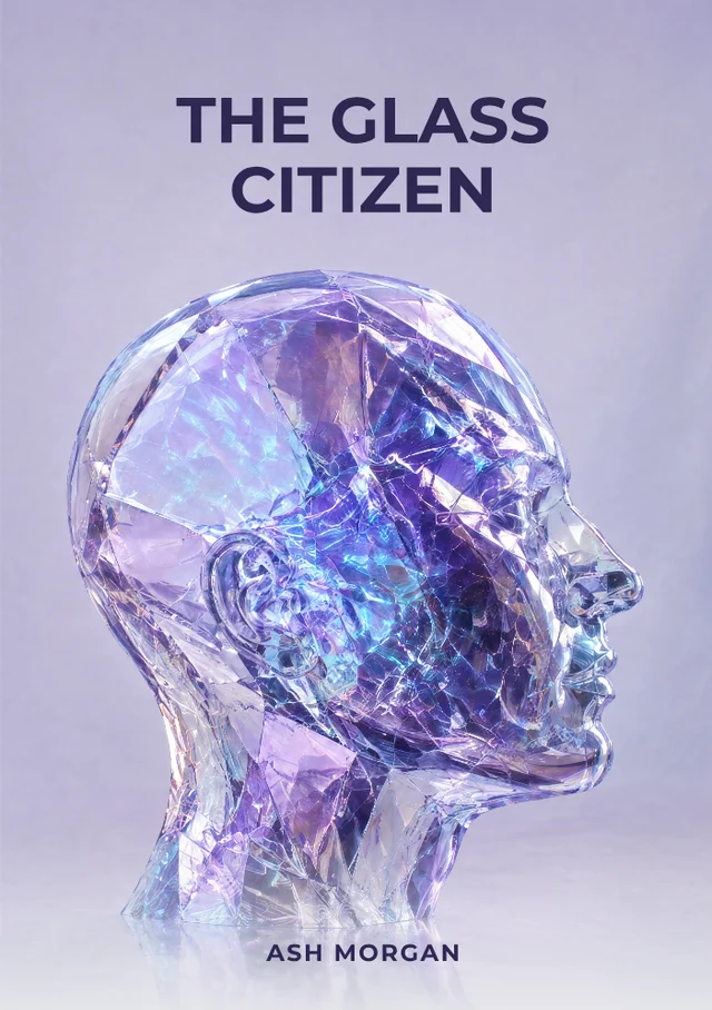 The Glass Citizen, premade Science fiction book cover