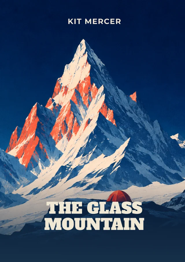The Glass Mountain, premade Adventure book cover