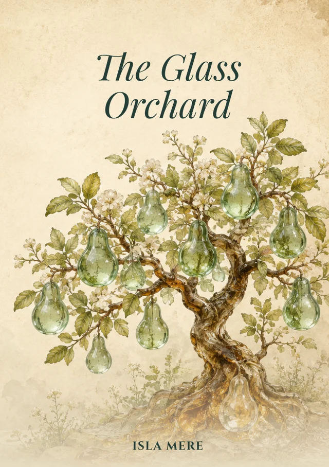 The Glass Orchard, premade Fantasy book cover
