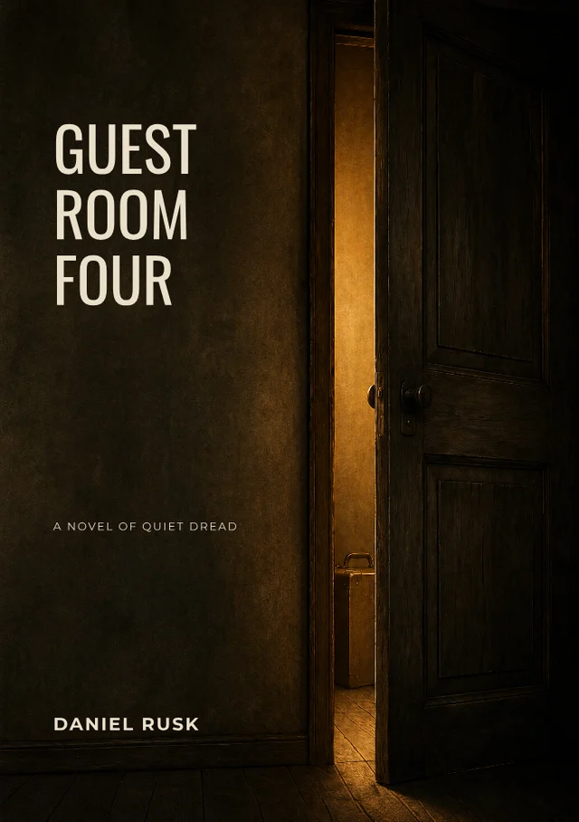 Guest Room Four, premade Horror book cover