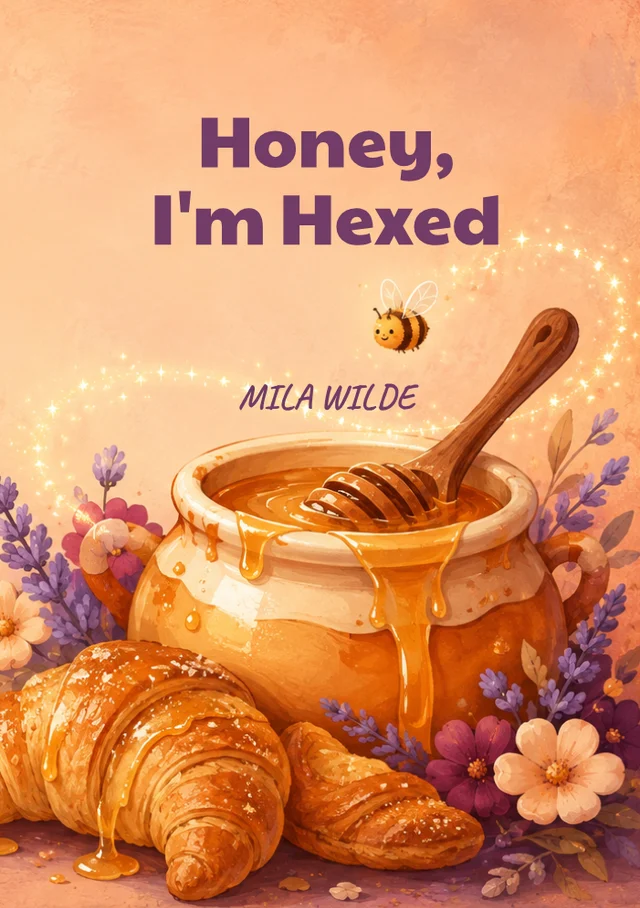 Honey, I'm Hexed, premade Romantasy book cover