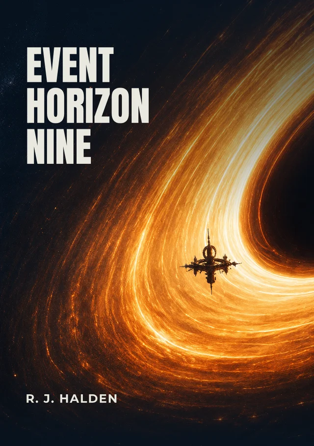Event Horizon Nine, premade Science fiction book cover