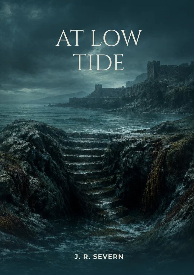 At Low Tide, premade Horror book cover