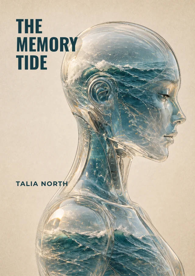The Memory Tide, premade Science fiction book cover