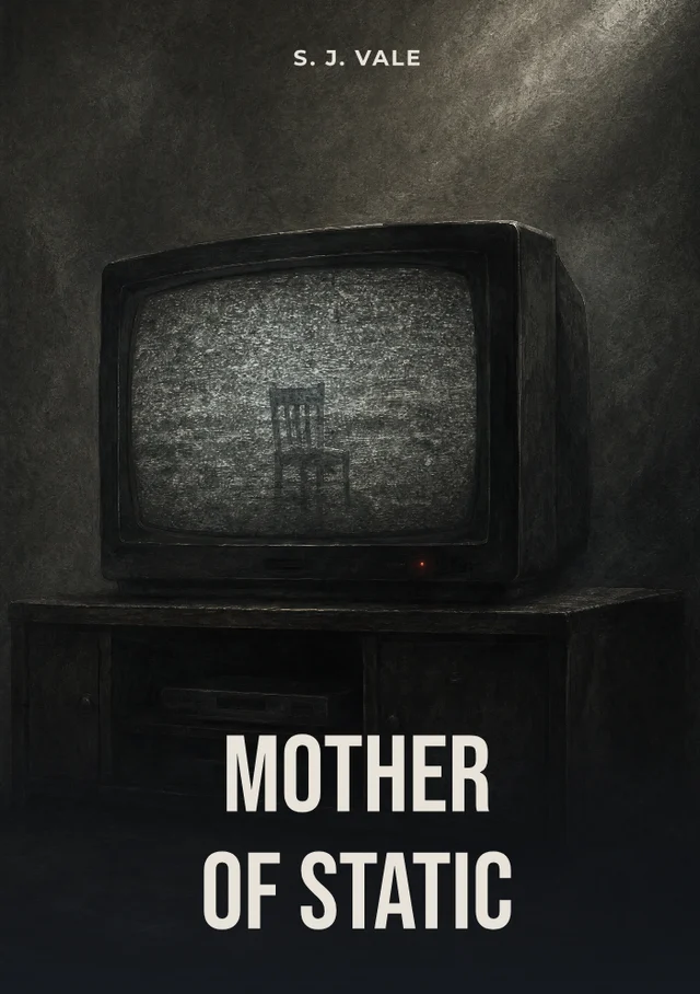 Mother of Static, premade Horror book cover