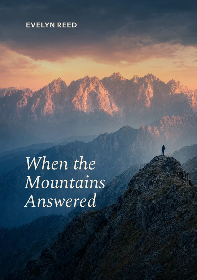 When the Mountains Answered, premade Memoir · Finding a way forward book cover