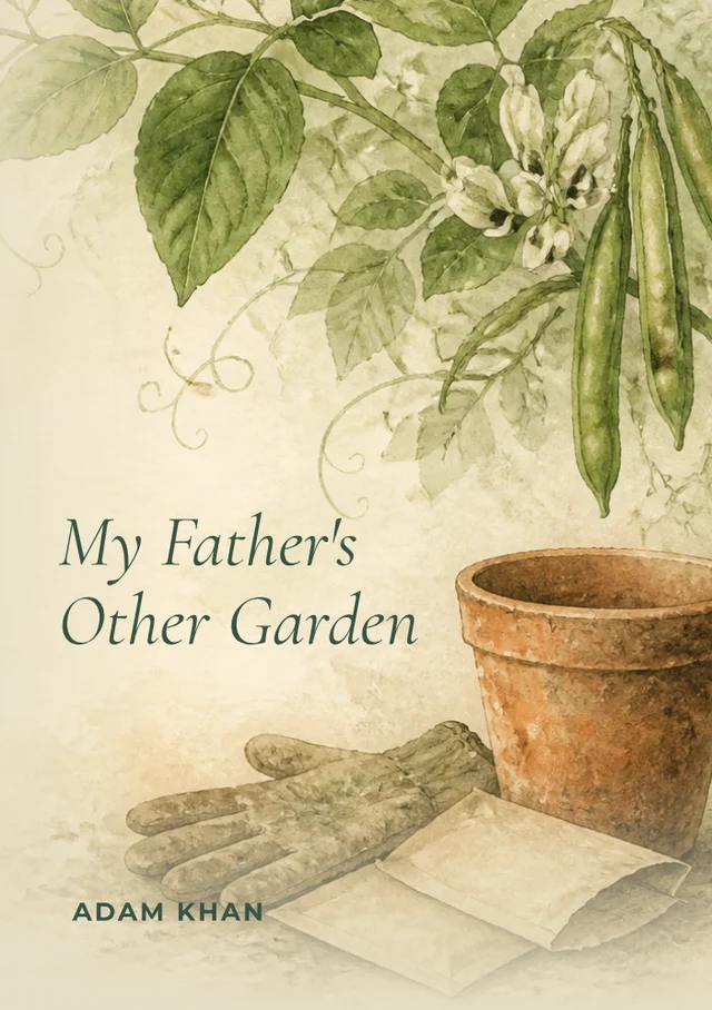 My Father's Other Garden, premade Memoir & Life Stories book cover