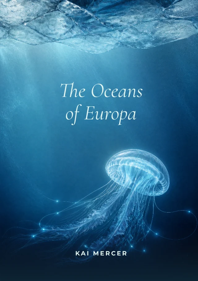The Oceans of Europa, premade Sci-Fi book cover