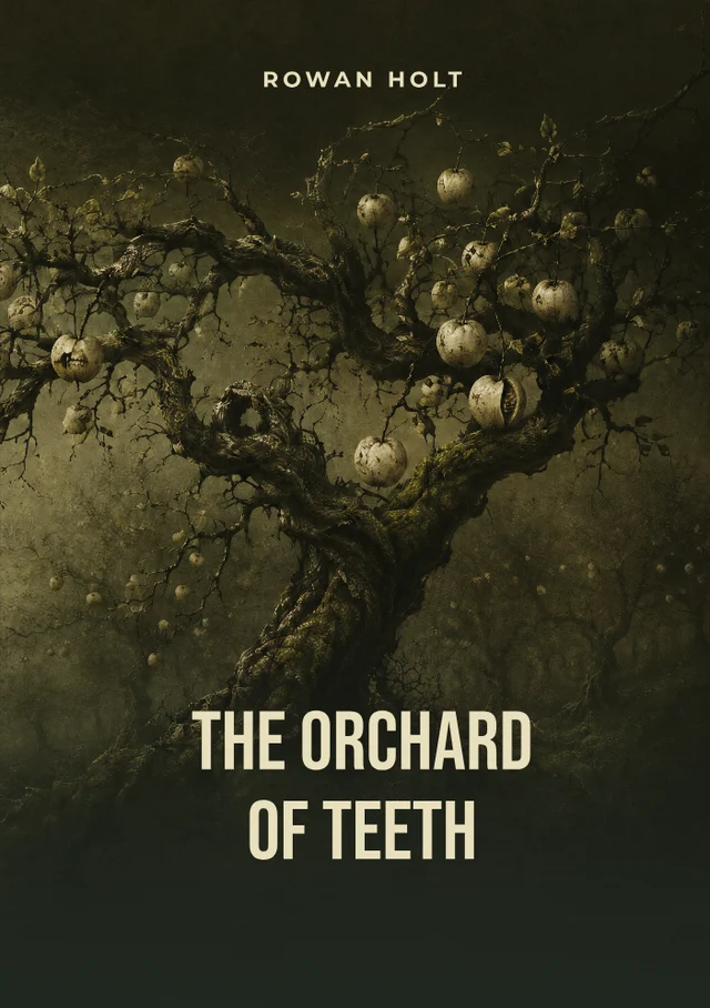 The Orchard of Teeth, premade Horror book cover