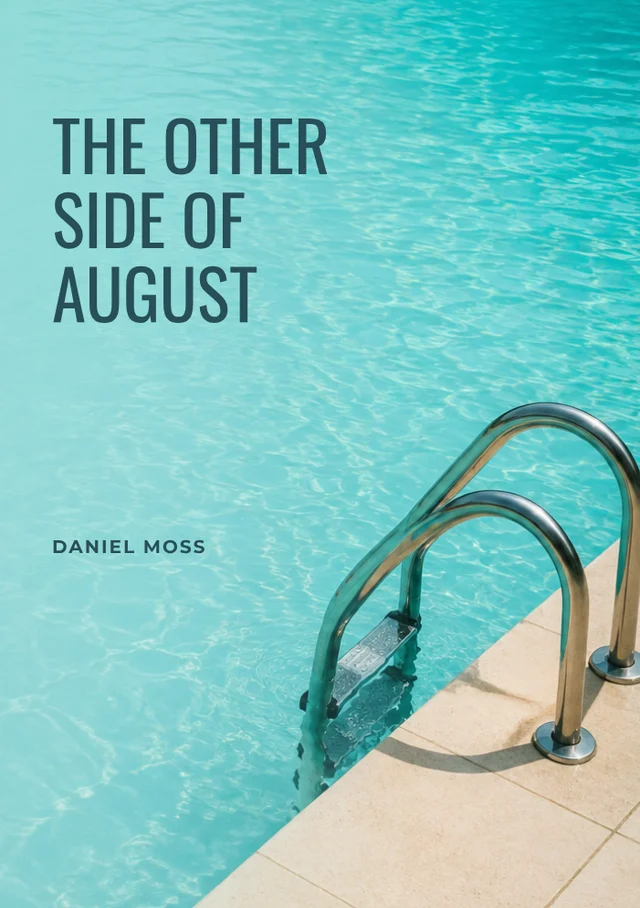 The Other Side of August, premade Literary fiction book cover