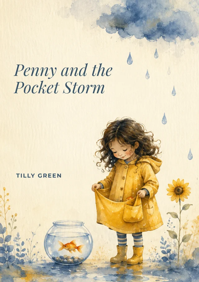 Penny and the Pocket Storm, premade Children's Books book cover