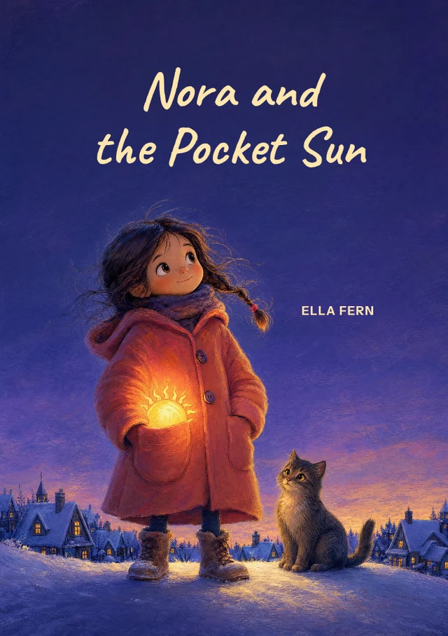 Nora and the Pocket Sun, premade Children’s · Sharing a little warmth book cover