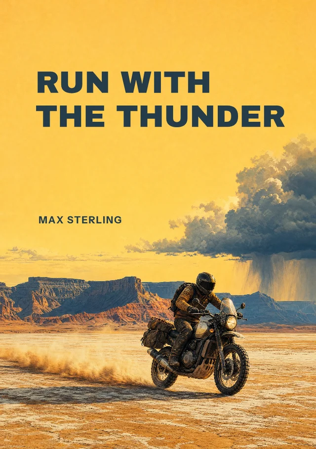 Run with the Thunder, premade Adventure · Desert pursuit book cover