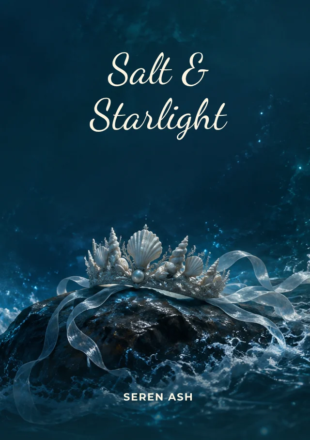 Salt & Starlight, premade Romantasy book cover