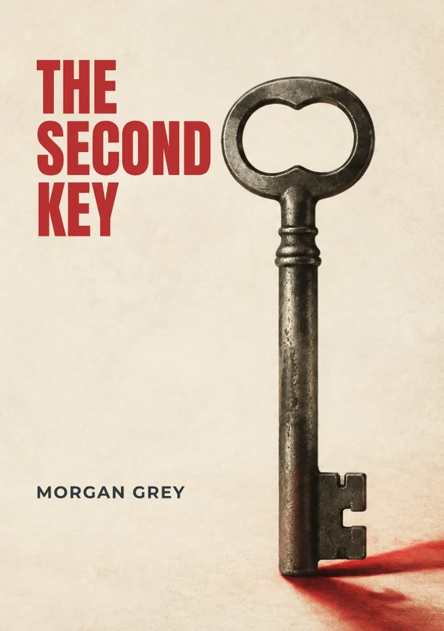 The Second Key, premade Crime & thriller book cover