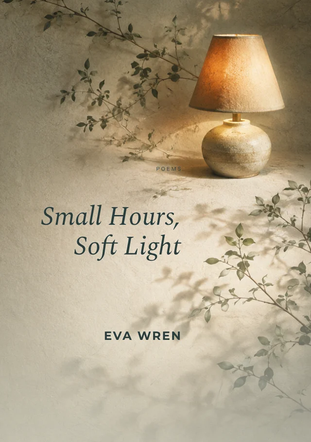 Small hours, soft light, premade Poetry book cover