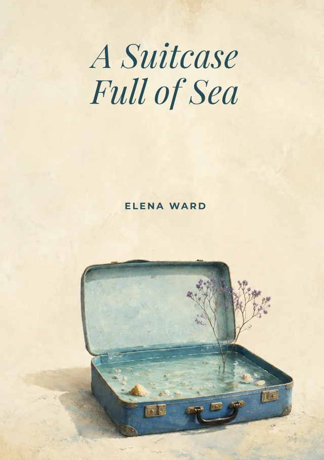 A Suitcase Full of Sea, premade Memoir book cover