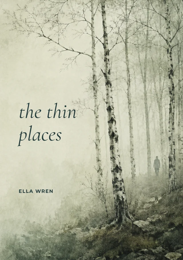 The Thin Places, premade Horror book cover