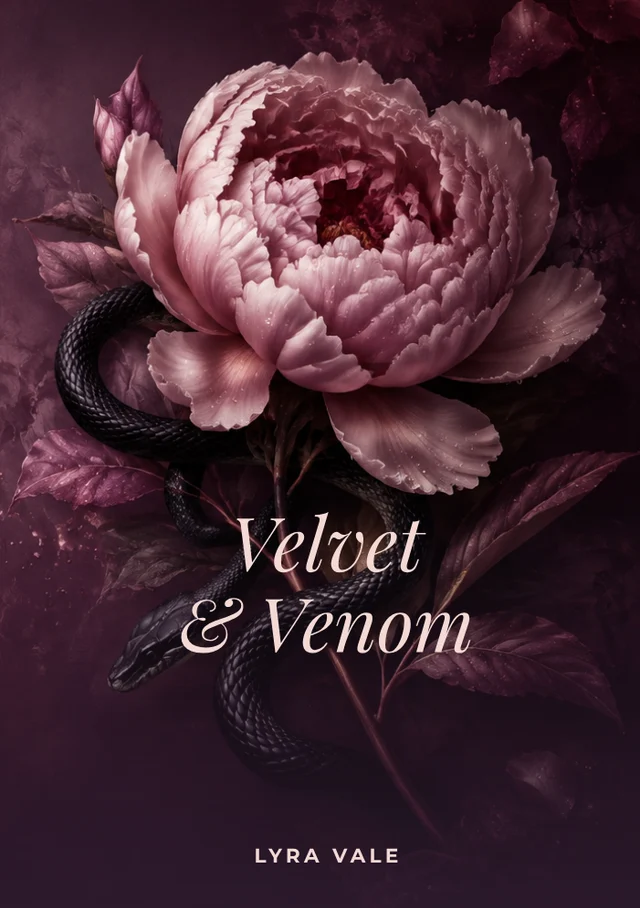 Velvet & Venom, premade Romantasy book cover