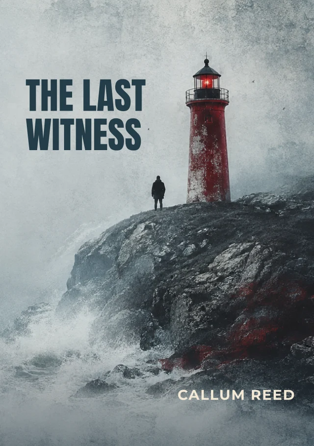 The last witness, premade Crime & thriller book cover