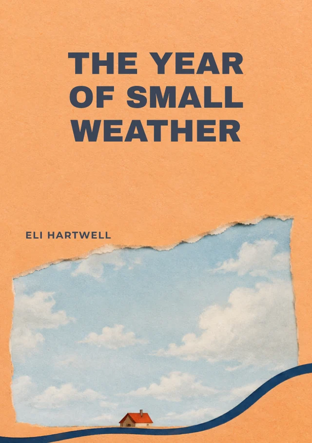 The Year of Small Weather, premade Literary fiction book cover